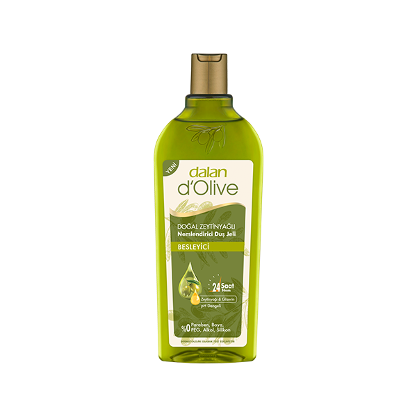 İpek Duş Jeli Zeytin%Süt Proteinli Besleyici 650ml