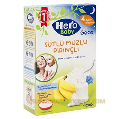 Hero Baby Süt.Muz.Pir.200g