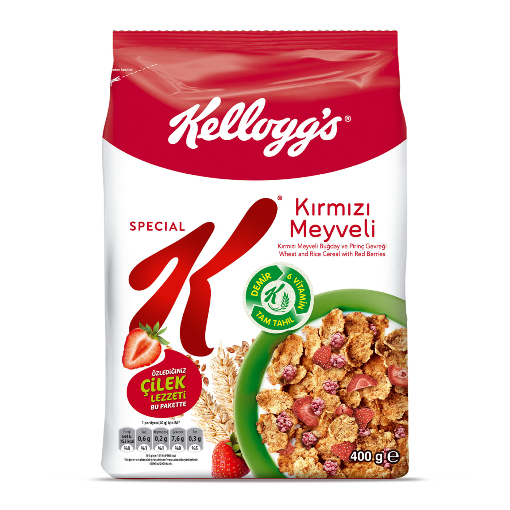 Kellogg'S Kar.Meyveli 400g