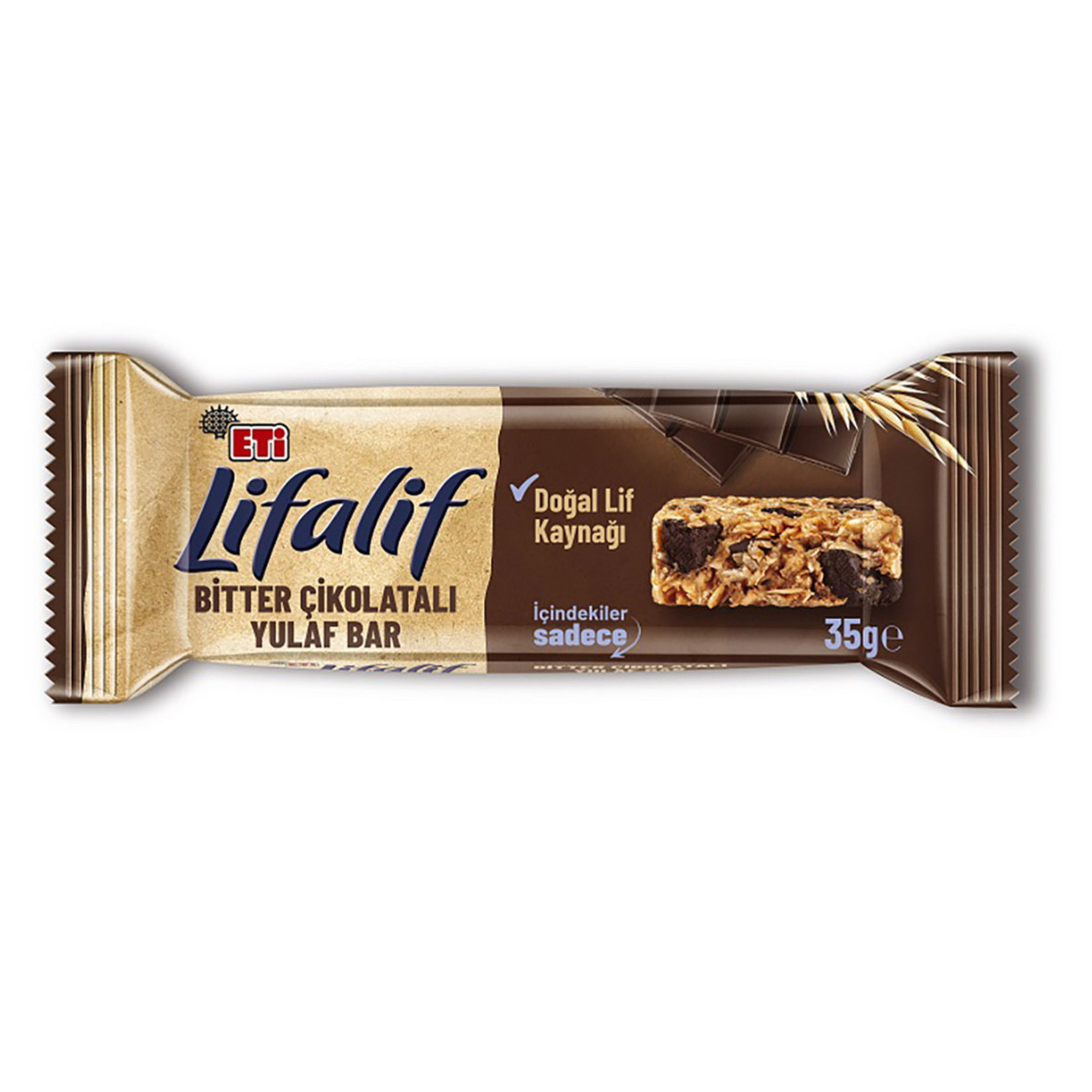 Eti Lifalif 35g Bitter Çikolata