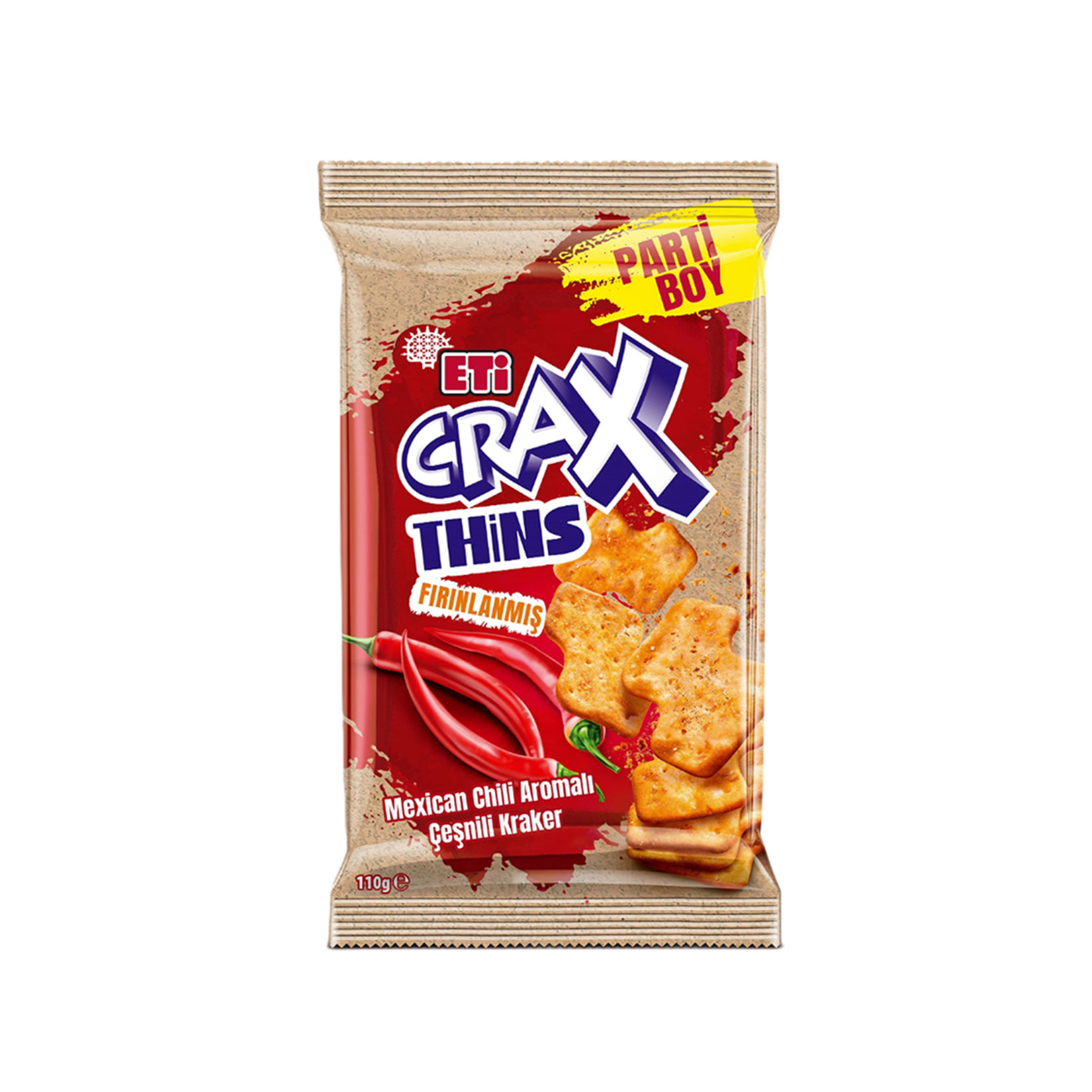 Eti Crax Thins Mexican 70g