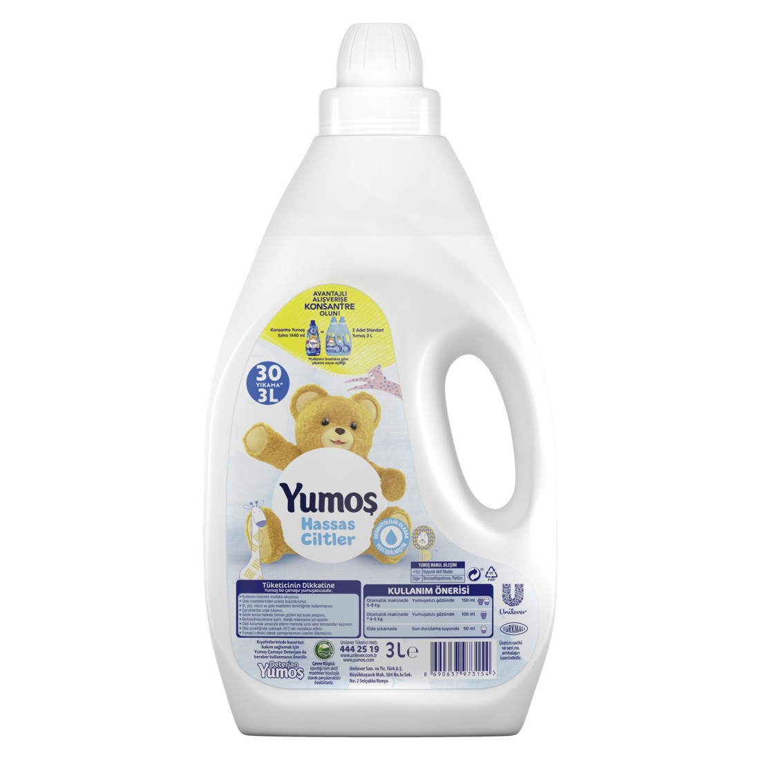 Yumoş Hanımeli 1440ml