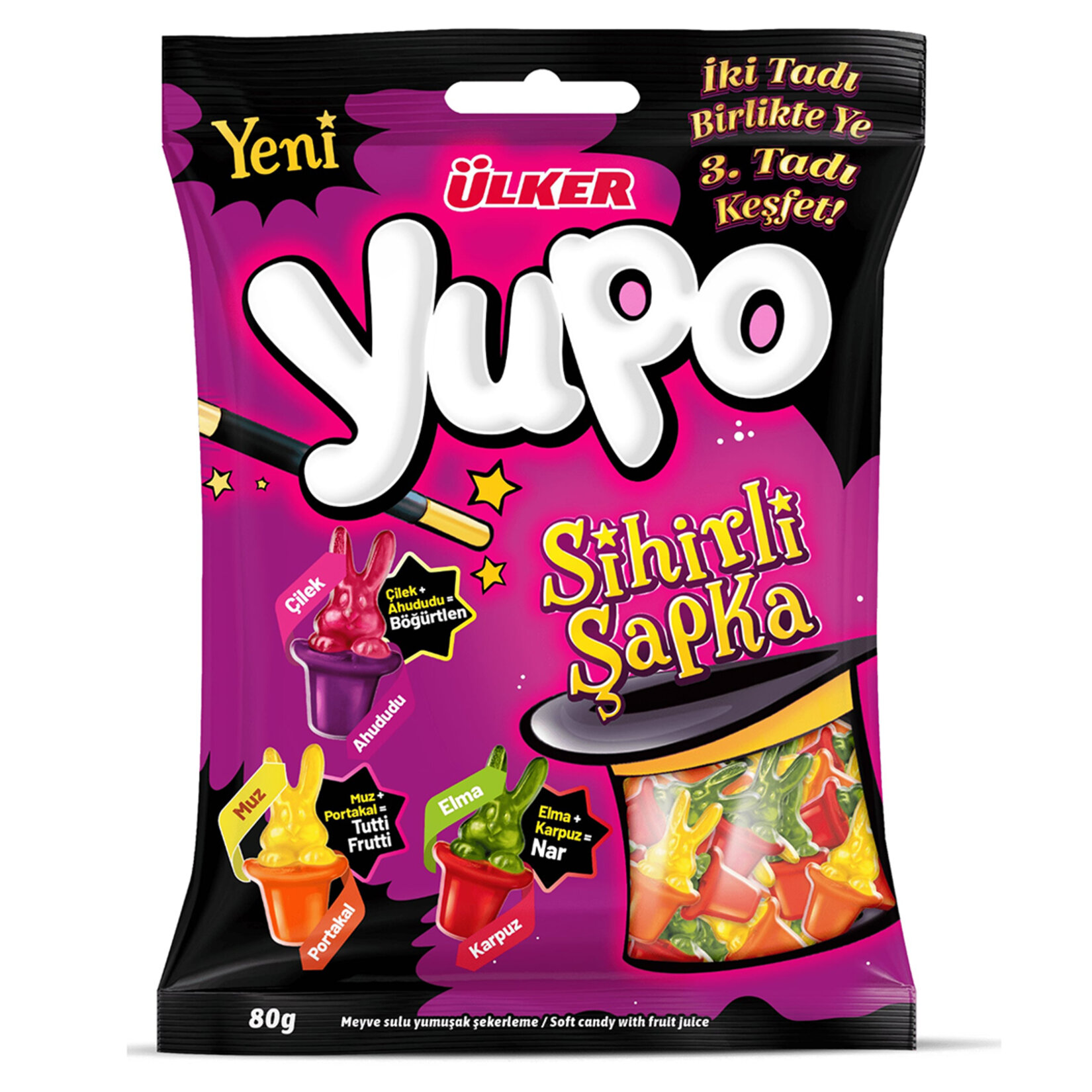 Ülker Yupo Sihıirli Şapka 400g